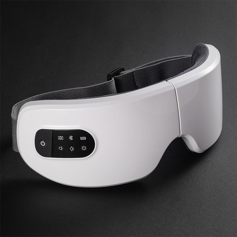 4D Electric Smart Eye Massager Bluetooth Vibration  Heated Massage For Tired Eyes Dark Circles Remove Eye Care view 3