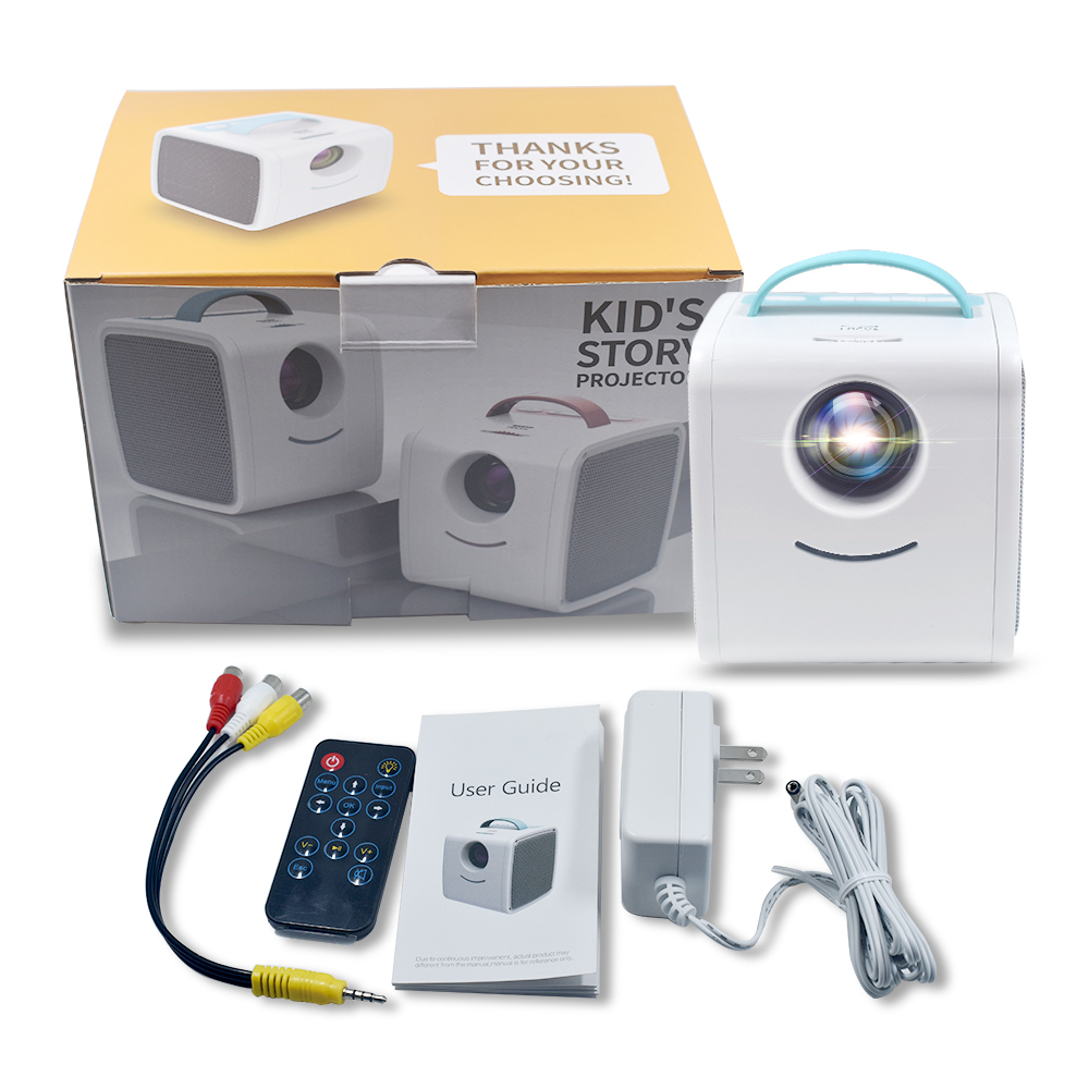 Salange Q2 Mini Projector Portable Projetor Home Theatre System Children Education Children's gift Parent-child Mini LED Beamer