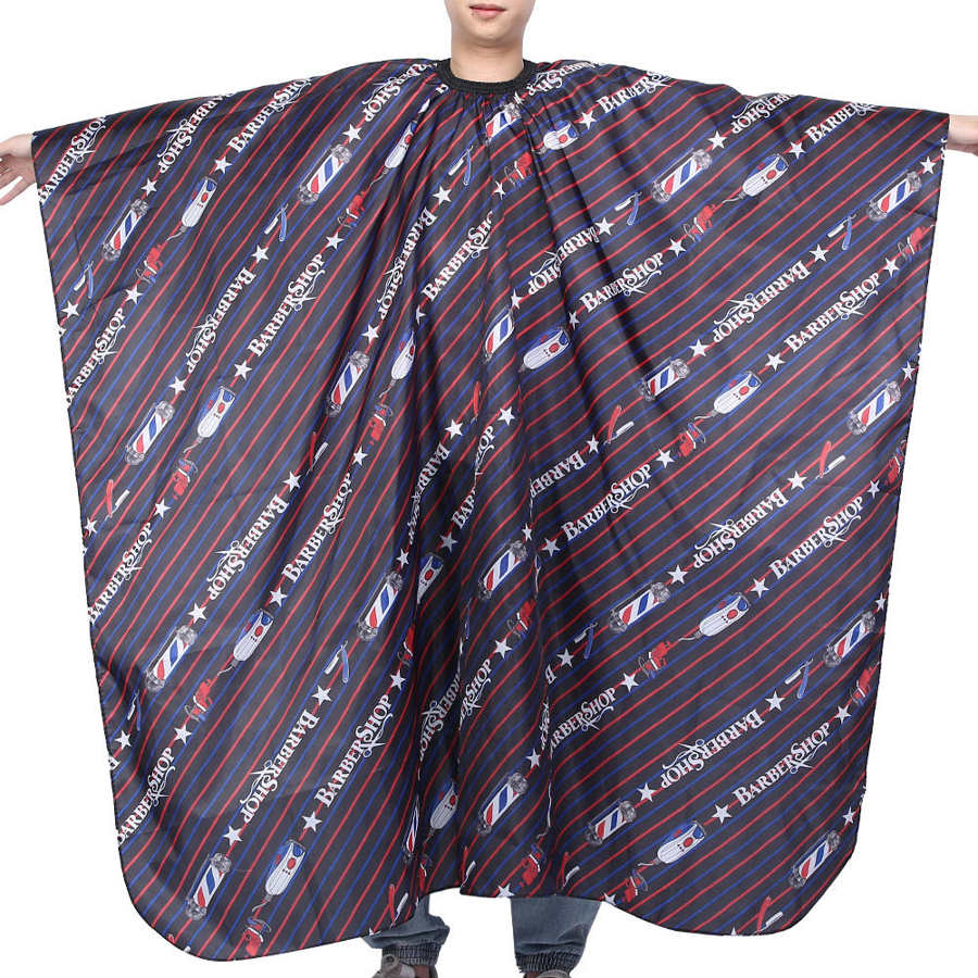 Anti Static Hairdresser Apron Waterproof Hair Cutting Coloring Perming Cape Cover Cloth Salon Barber Gown Salon