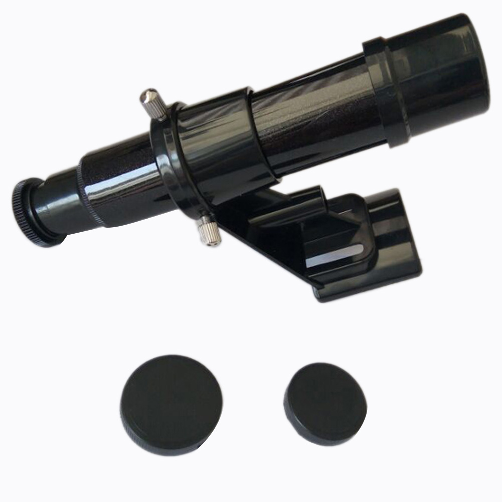 The New 5 X 24 Astronomical Telescope Viewfinder Optical Viewfinder Sight With Black Crosshair Monoculars