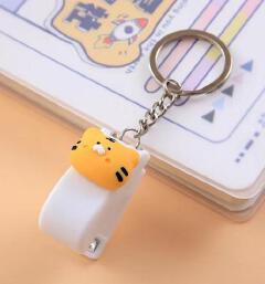 Portable Stationery Binder Tools Cartoon Cute Document Binding Hoops Mini Stapler Push Clip Stapler Paper Clips