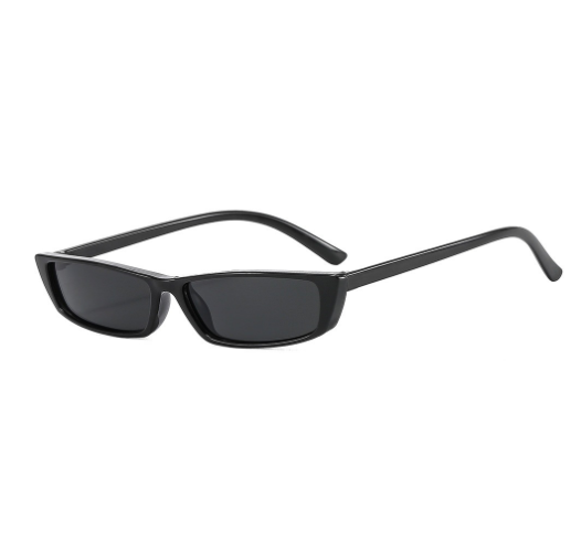 1PC Small Rectangle Sunglasses Women Retro Brand Designer Sun Glasses Vintage Square Narrow Frame Eyewear Female UV400 Shades