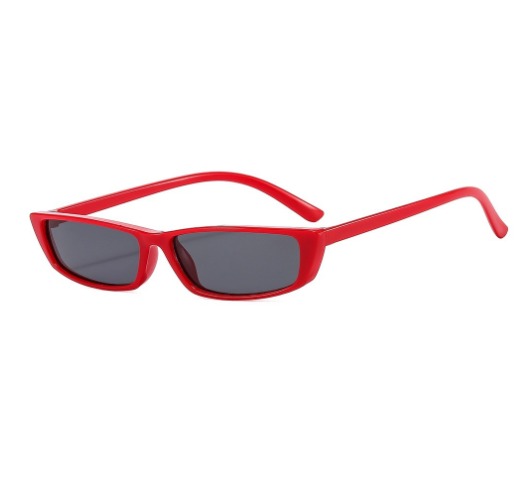 1PC Small Rectangle Sunglasses Women Retro Brand Designer Sun Glasses Vintage Square Narrow Frame Eyewear Female UV400 Shades