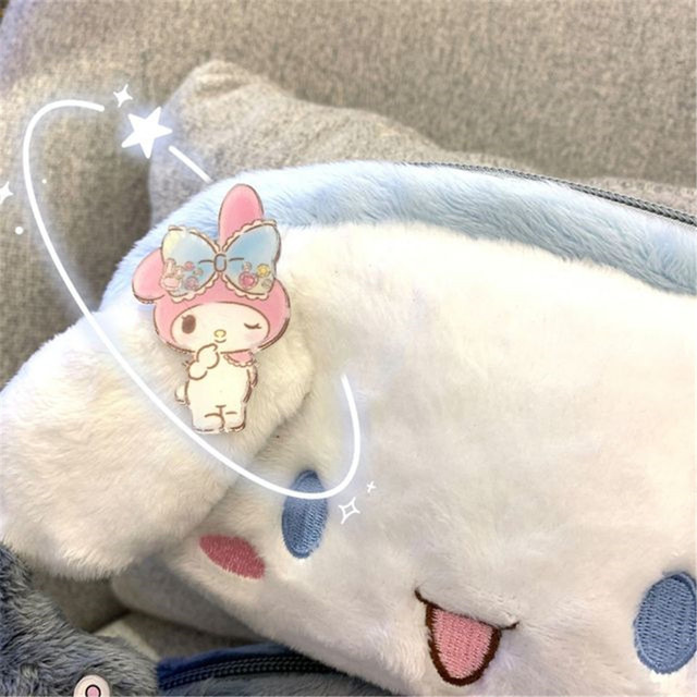 Plush Pencil Cases For Girls Kawaii Stationery Pencilcase Trousse Scolaire Game Large Capacity Pencil Bag Estuches Pencil Pouch