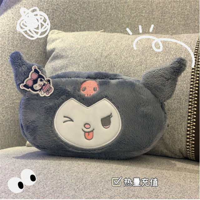 Plush Pencil Cases For Girls Kawaii Stationery Pencilcase Trousse Scolaire Game Large Capacity Pencil Bag Estuches Pencil Pouch