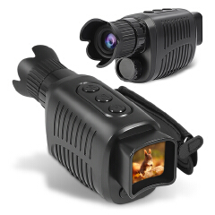 1080P HD Monocular Night Vision Device Infrared 5x Digital Zoom Hunting Telescope Outdoor Day Night Dual Use Full Dark
