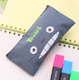 Cute Kawaii Fabric Pencil Case Lovely Cartoon Totoro Pen Bags For Kids Gift  Zakka kawaii stationery estuches school supplies