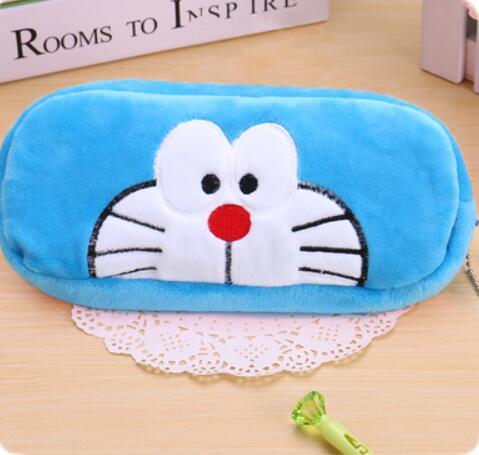 1PC Plush Animal Pencil Case Cartoon Panda Bear Fruit Pen Bag Box for Kids Gift Cosmetic Stationery  School Supplies