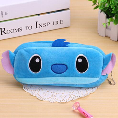 1PC Plush Animal Pencil Case Cartoon Panda Bear Fruit Pen Bag Box for Kids Gift Cosmetic Stationery  School Supplies