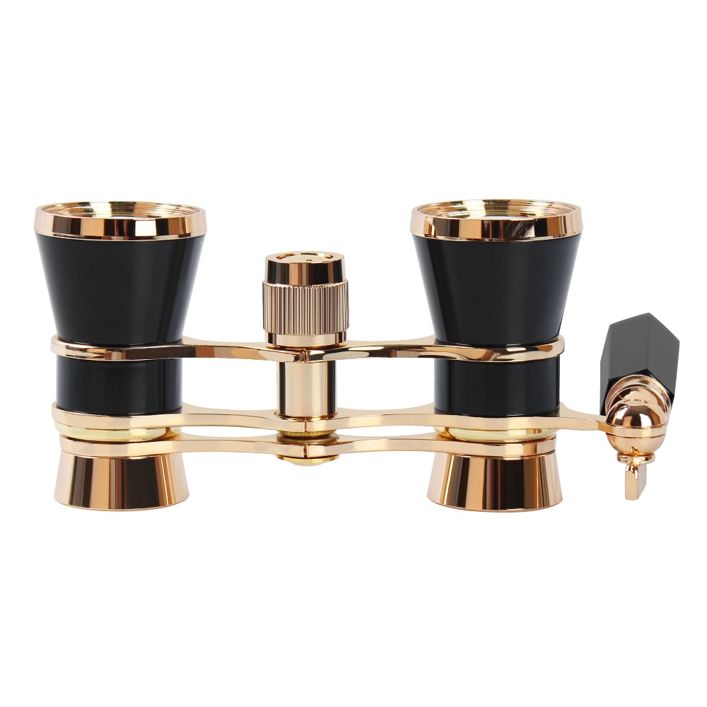 3X25 Opera Binocular Coated Lens Telescope Opera Glasses Coated Theater Glass Lady Glass Handle Telescopio Women Girls Gifts