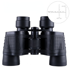 80x80 Powerful Binoculars Long Range Telescope High Magnification HD Low Light Night Vision Portable BAK4 Hunting Tour