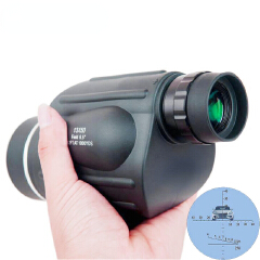 13x50 HD Binoculars With Reticle Rangefinder Waterproof Telescope Distance Meter Measure Monocular Outdoor Bird Watching