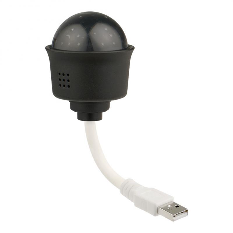 USB Plug LED Starry ySk Nightlights USB Powered Star Projector Lamp Remote Control RGB Led Atmosphere Lamp Decoration Home