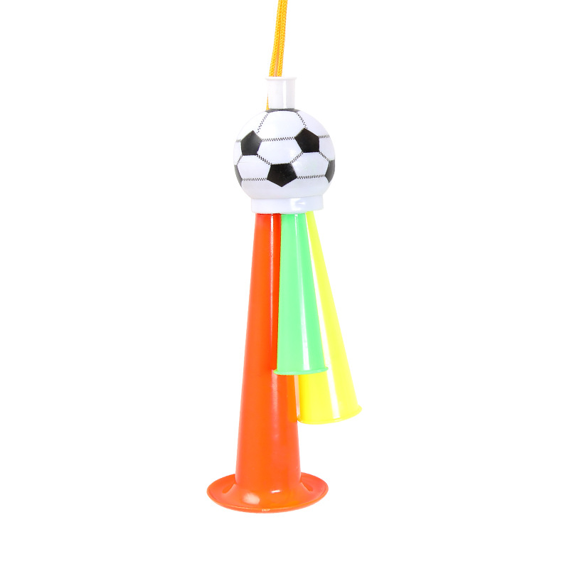 2pc Color Random Fan horn cheer Plastic World Cup supplies Football children cheer atmosphere props