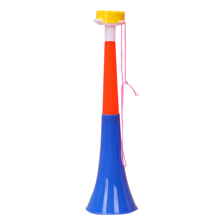 1pc Color Random World Cup Hot Sale Telescopic Horn Two Large Horn Toys for Children