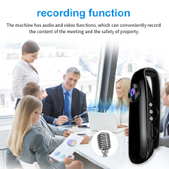 1080P Mini Camera Wearable Business Conference Micro Body Cam Pen Pocket Sport Digital Video Audio Recorder espia camera