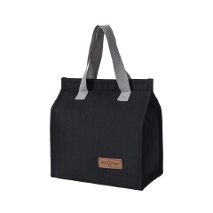 Oxford Fabric Portable Bento Insulation Bag, Student Lunch Bag, Portable Picnic Ice Pack, New