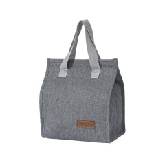 Oxford Fabric Portable Bento Insulation Bag, Student Lunch Bag, Portable Picnic Ice Pack, New