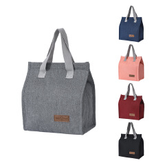 Oxford Fabric Portable Bento Insulation Bag, Student Lunch Bag, Portable Picnic Ice Pack, New