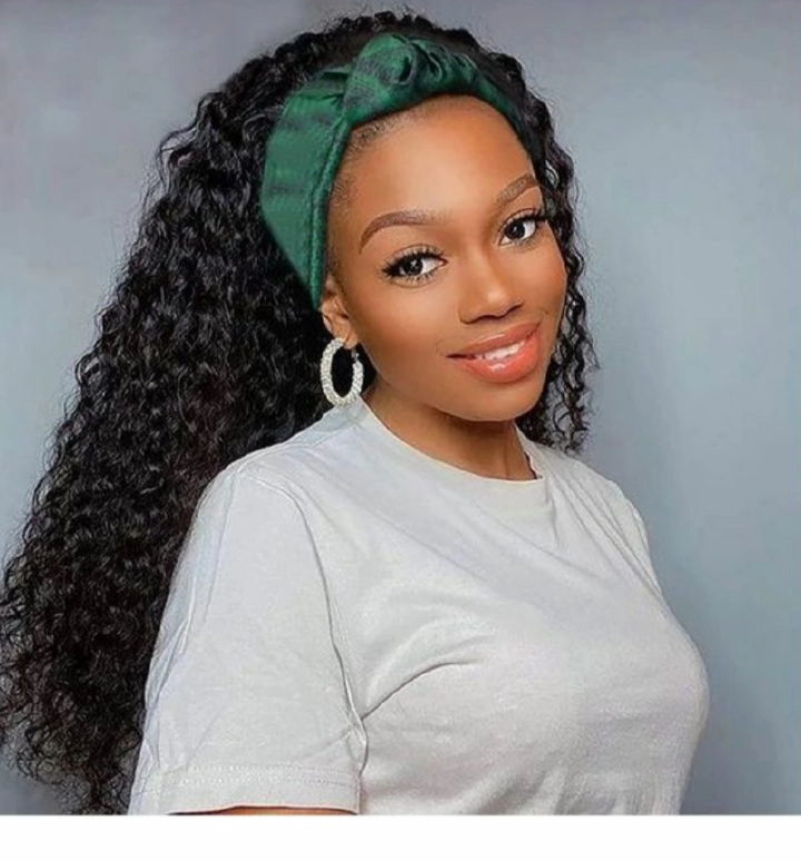 Waterwave Synthetic Headband Wig + Free Gift inside!
