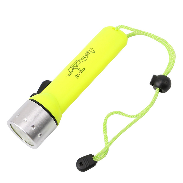 LED Diving Flashlight Q5 LED Waterproof scuba Diver Flashlight underwater Flash Light Torch camping outdoor work light