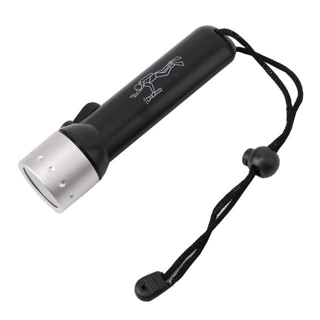 LED Diving Flashlight Q5 LED Waterproof scuba Diver Flashlight underwater Flash Light Torch camping outdoor work light