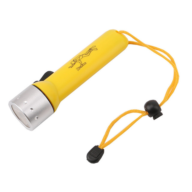 LED Diving Flashlight Q5 LED Waterproof scuba Diver Flashlight underwater Flash Light Torch camping outdoor work light
