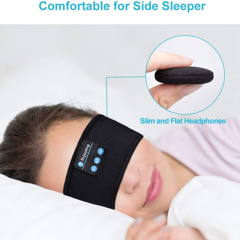 Bluetooth Earphones Sports Sleeping Headband Elastic Wireless Headphones Music Eye Mask Wireless Bluetooth Headset Headband