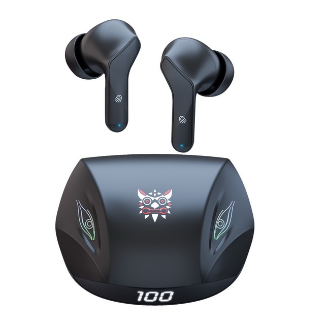 T33 Bluetooth Gaming Gaming Chicken Noise-cancelling TWS Digital Display In-ear Wireless Headphones