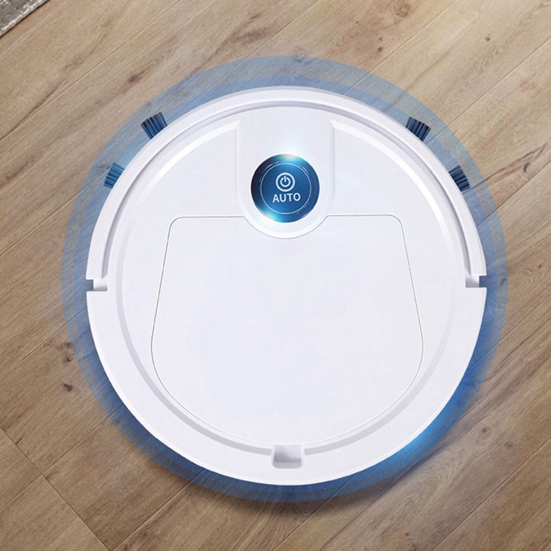 Wet And Dry Robot Vacuum Cleaner Mopping Dust Vacuuming Rechargeable Electric Sweeper