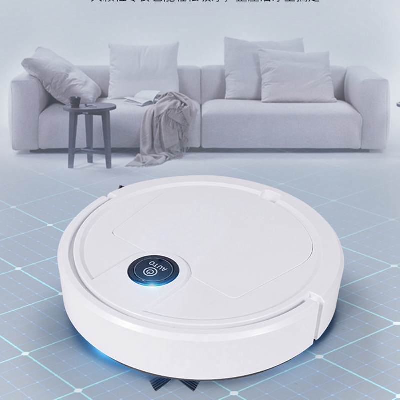 Wet And Dry Robot Vacuum Cleaner Mopping Dust Vacuuming Rechargeable Electric Sweeper