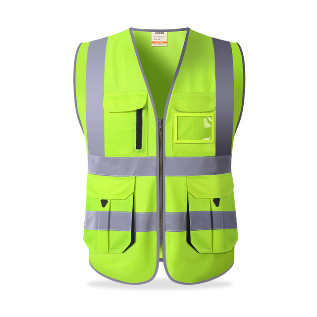 Bicycle Motorcycle Safety Vest Motorcycle Protective Vest High Visibility Reflective Vest Stripes for Night Workwear