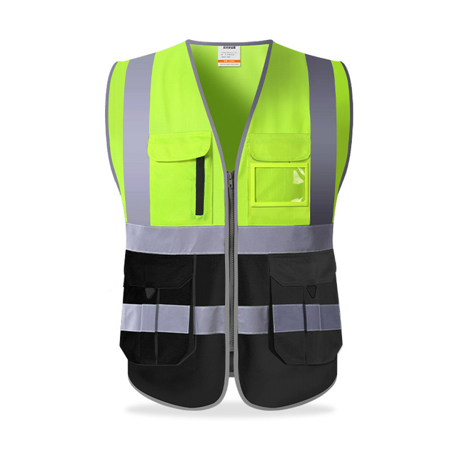 Bicycle Motorcycle Safety Vest Motorcycle Protective Vest High Visibility Reflective Vest Stripes for Night Workwear