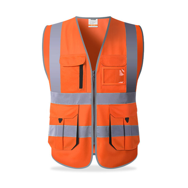 Bicycle Motorcycle Safety Vest Motorcycle Protective Vest High Visibility Reflective Vest Stripes for Night Workwear