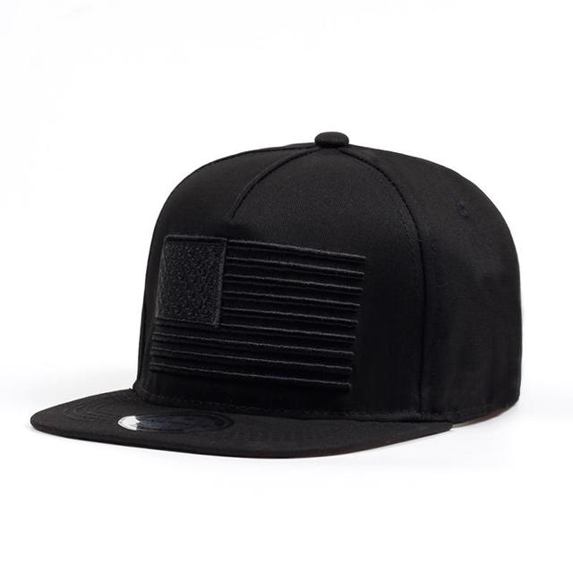 high quality 3D Flag Embroidery Baseball Cap Mens Hip Hop Snapbacks Caps Ourdoor Cool Street dance hat adjustable cotton hats