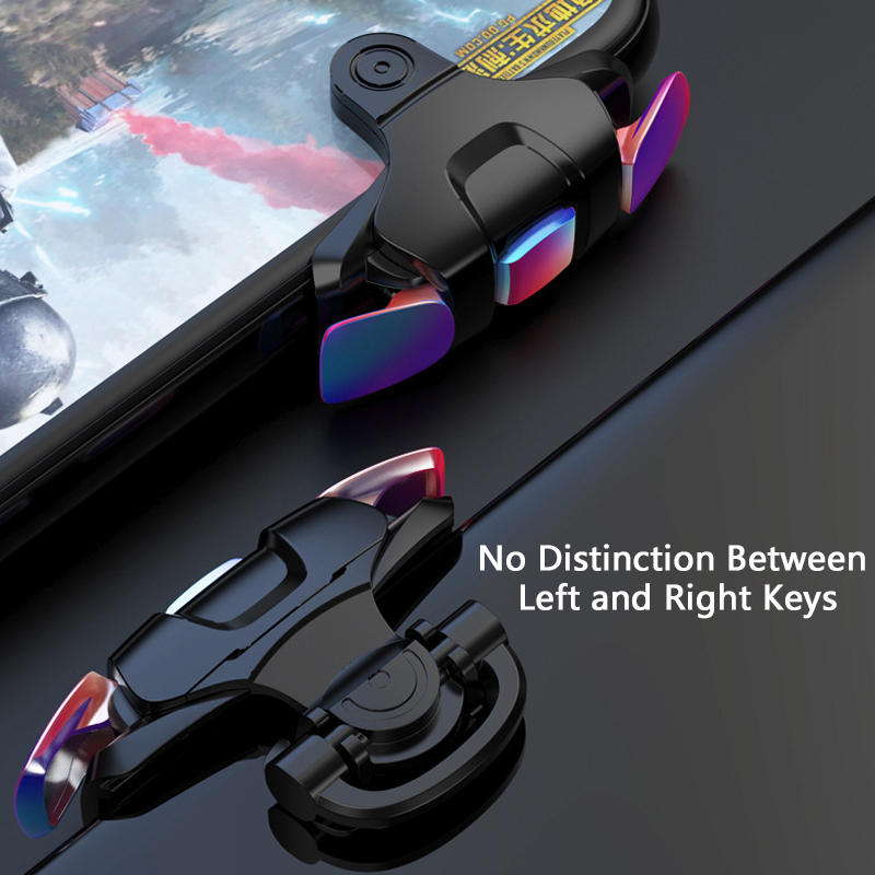 Phone Mobile Gaming Button Handle Trigger Fire Shooter Game Joysticks Gamepad for PUBG Fire Shooting Aim Key L1R1 Controller