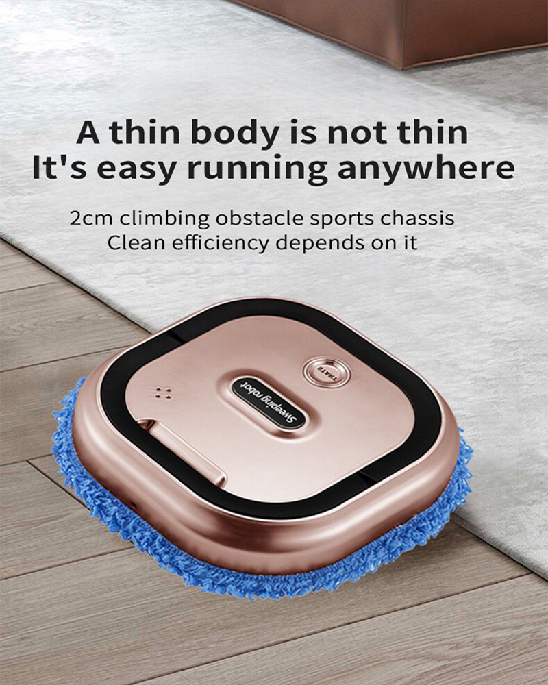 Household intelligent robot vacuum cleaner three in one robot vacuum cleaner and mop combination ultra-thin and quiet