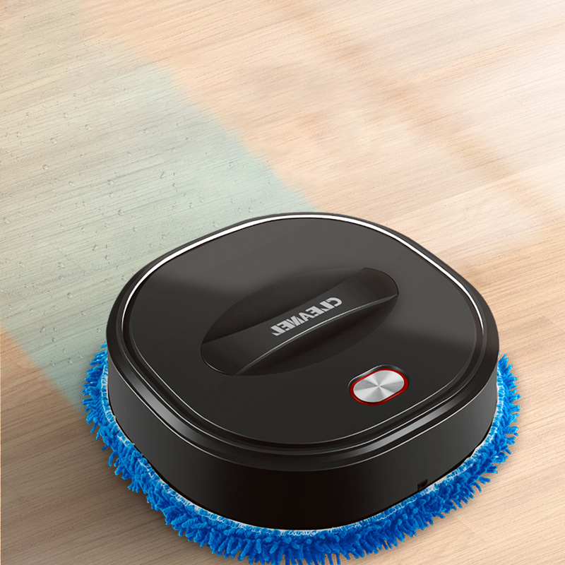 New Robot Vacuum Cleaner One-key Start Smart With Mop Cleaners Powerful Household Cleaning Broom Electric Wet And Dry For Home
