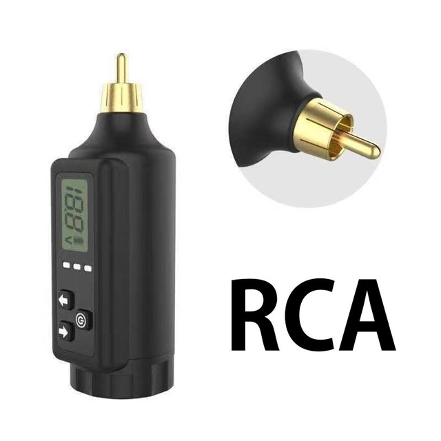 Tattoo Battery Pack Wireless Tattoo Power Supply LCD  Display for Tattoo Pen Machines
