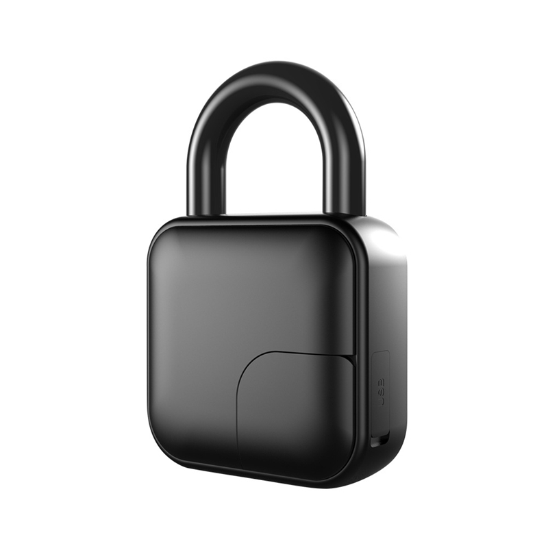 Fingerprint Padlock Bluetooth Waterproof Smart Padlock Cabinet Lock Cabinet Lock Dormitory Anti-Theft Bag Luggage Lock