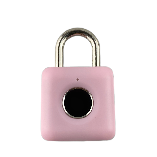 Smart  Lock Fingerprint Padlock Quick Unlock Keyless USB Rechargeable Door USB Keyless Fingerprint lock For Luggage Case