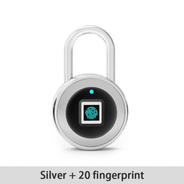 Tuya/Smart Life Fingerprint Lock Fingerprint Padlock Lock Electronic Bluetooth Intelligent Cabinet Warehouse Lock Waterproof