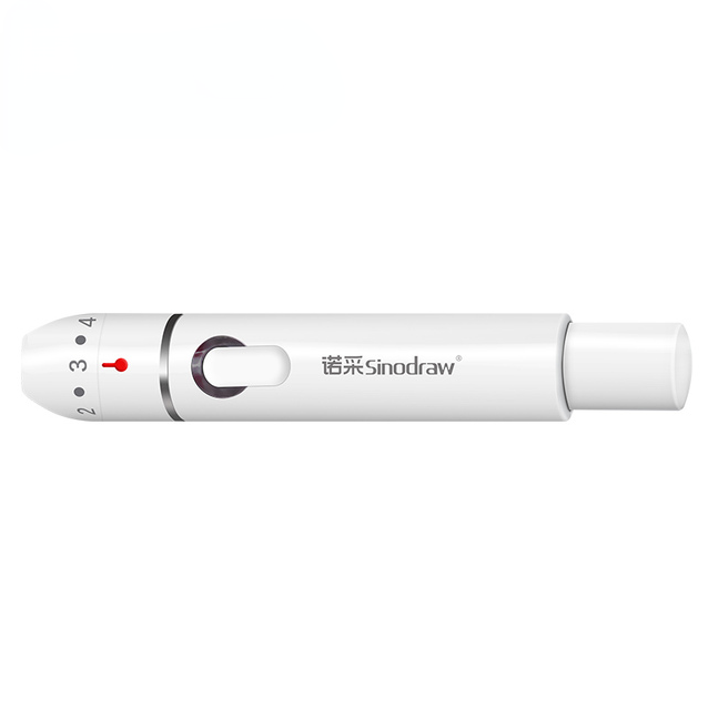Blood Sampling Pen  Painless Automatic Disposable  50pcs Needles for Sugar Testing