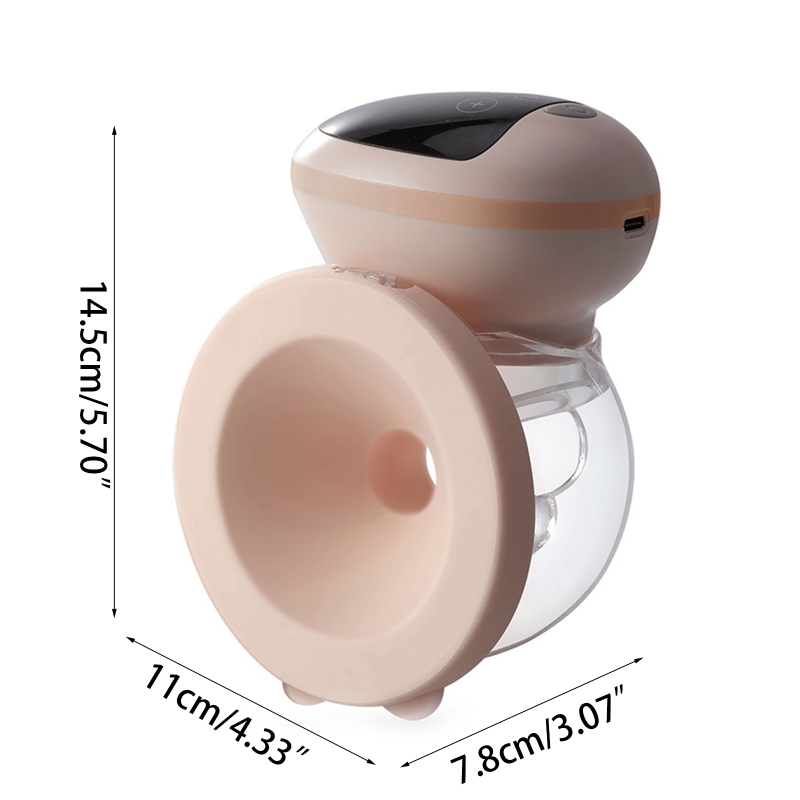 Hand Free Electric Breast Pump Wearable Breast Pump Breastfeeding Milk Collector Automatic Milker Extractor USB Rechargable