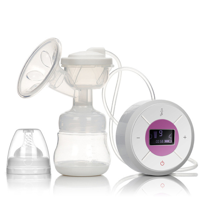 Electric Breast Pump Automatic Suction Milk Massage Breastfeeding Pump Battery 3 Mode USB Rechargeable Milk Pump