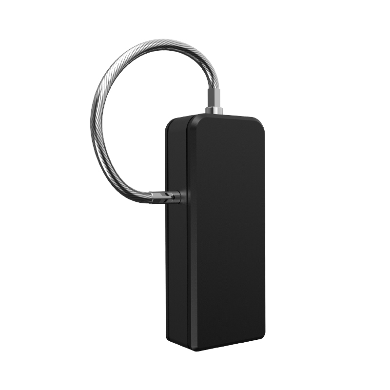 Portable Mini Smart Fingerprint Padlock Thumbprint Door Lock Security Anti-Theft Lock Suitable For Wardrobe Cabinet Travel Box