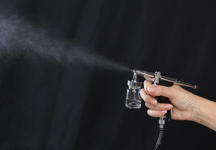 Best Makeup Air Brush Spray Gun High Capacity Art Design Beauty Care Face Black Ice Airbrush Pen Ladys Gifts