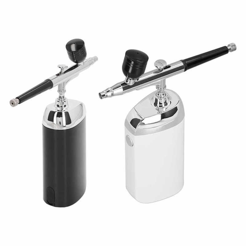 Cordless Airbrush Kit USB Charging Light Portable Handheld Mini Spray Paint Airbrush Set for Cake Decorating