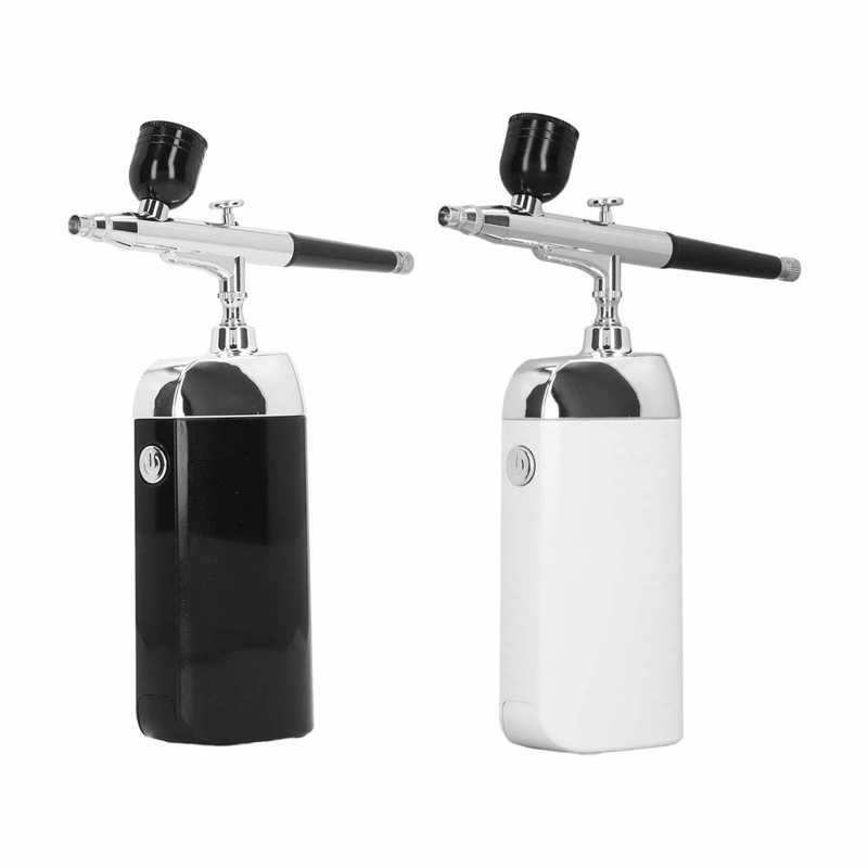 Cordless Airbrush Kit USB Charging Light Portable Handheld Mini Spray Paint Airbrush Set for Cake Decorating