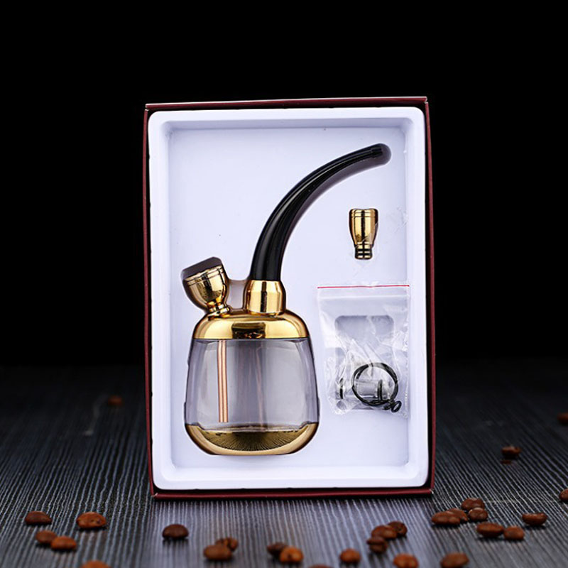 Mini Hookah Shisha Tobacco Smoking Pipes men Gift For Health Metal Tube Cigarette Filter Kitchen Dining room appliances